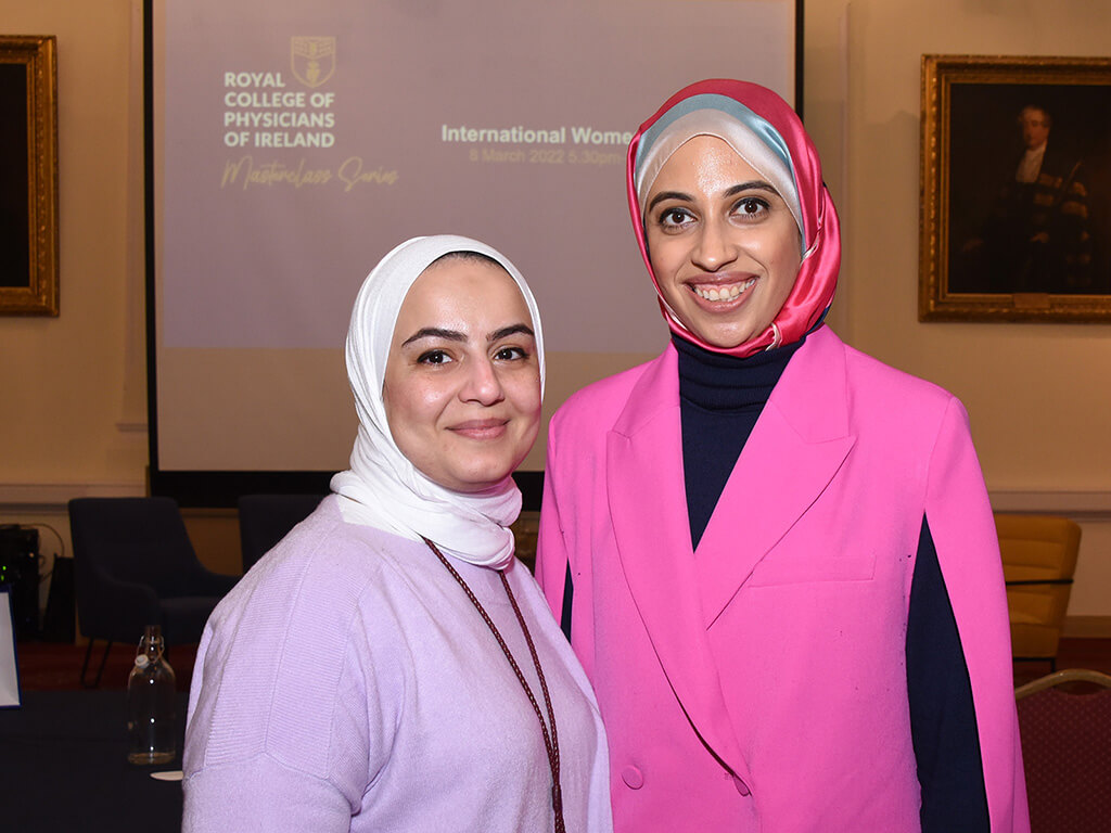Speaker and participant at RCPI International Women's Day 2022